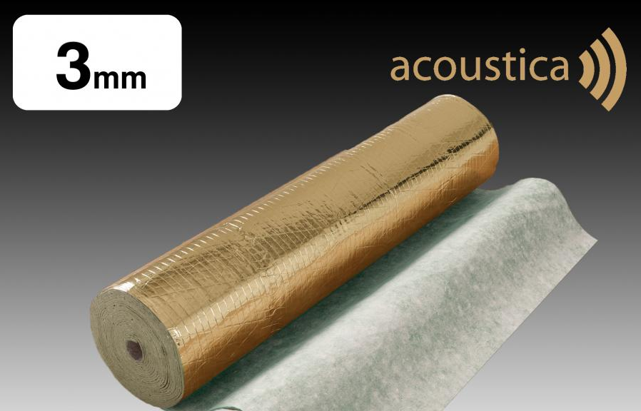 Podložky pod plovoucí podlahy Floorwise Acoustica Gold