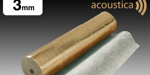 Podložky pod plovoucí podlahy Floorwise Acoustica Gold