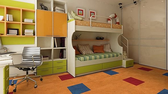 Přírodní linoleum Granorte Linocork