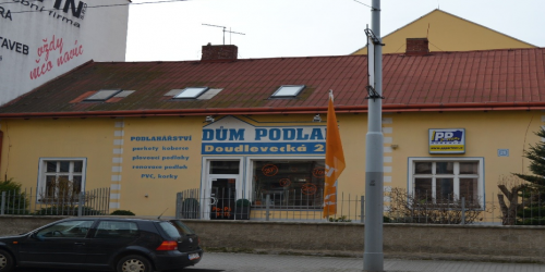 Prodejna Dům podlah Plzeň - podlahové krytiny