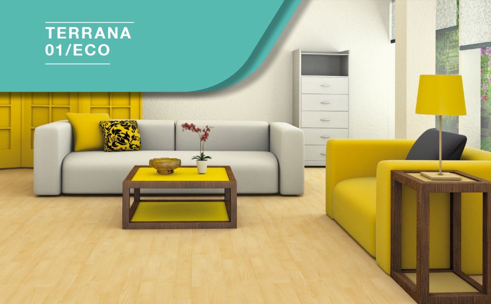 PVC podlahy Grabo Classic Terrana 01 ECO