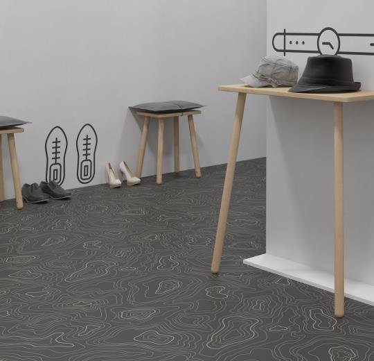 PVC podlahy pro komerční použití Forbo Sarlon Topography