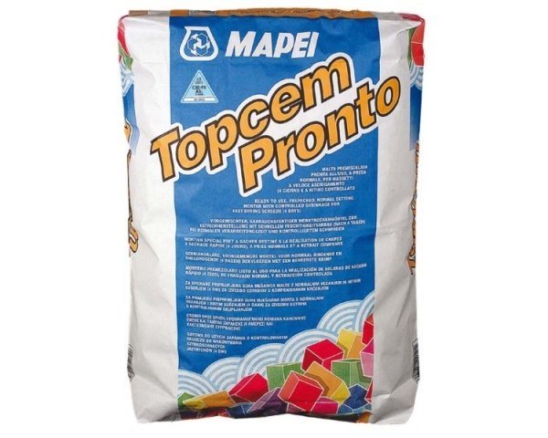 Rychlovazná pojiva a potěry Mapei TOPCEM PRONTO