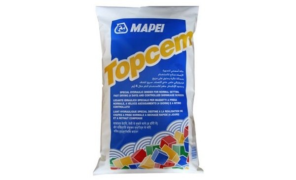 Rychlovazná pojiva a potěry Mapei TOPCEM