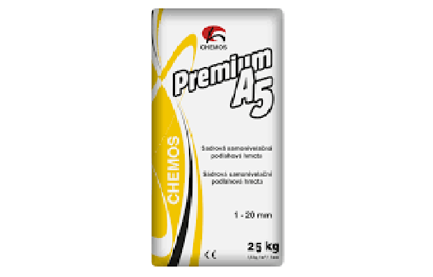 Samonivelační podlahové hmoty CHEMOS Premium A5