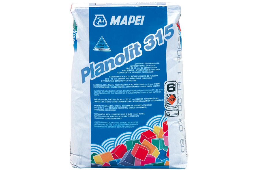Samonivelační stěrky Mapei PLANOLIT 315