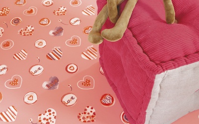 Tarkett Exclusive 300 Play Love Rose detail