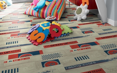 Tarkett Exclusive 300 Play Speedy Red