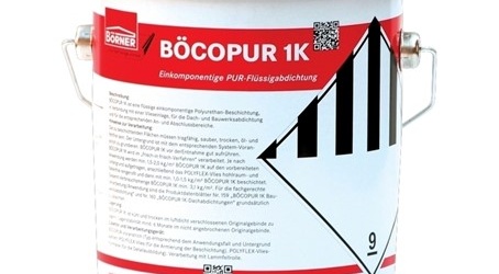 Tekutá nátěrová izolace BÖCOPUR antracit