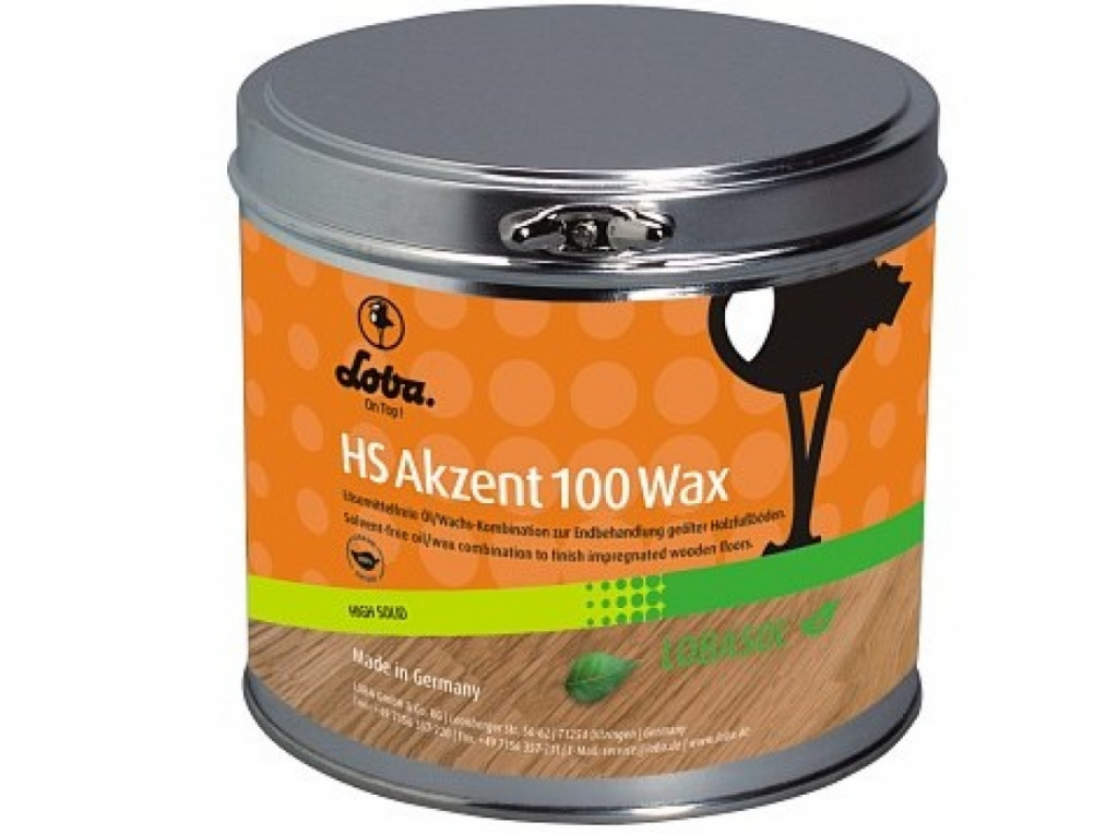 Vosky na dřevo Loba AKZENT 100 WAX