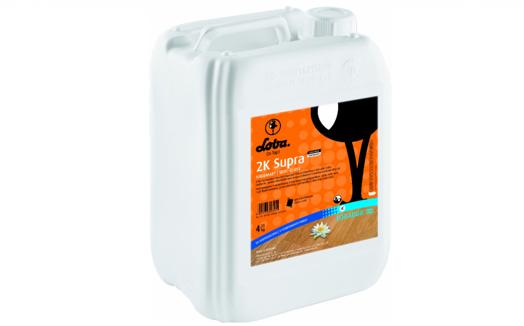 Vrchní laky na dřevo Loba LOBADUR® WS 2K Supra