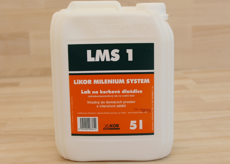 Vrchní laky na korek Loba LMS 1