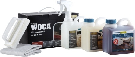 WOCA Box s pečujícím olejem - přírodní