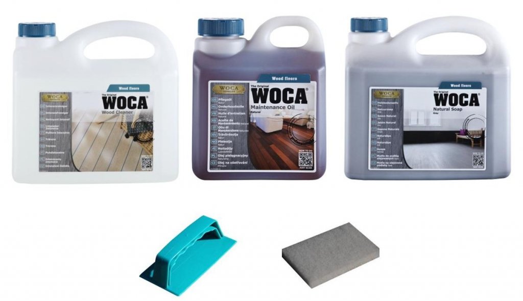 WOCA Box s pečujícím olejem XL - bílý